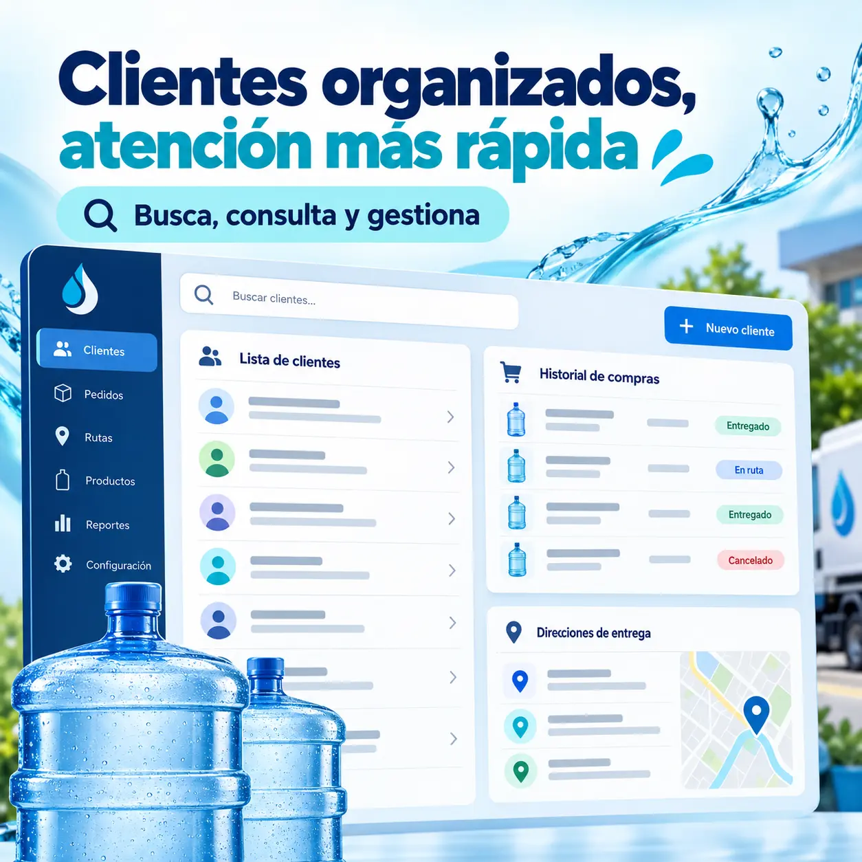 Clientes organizados, atención más rápida