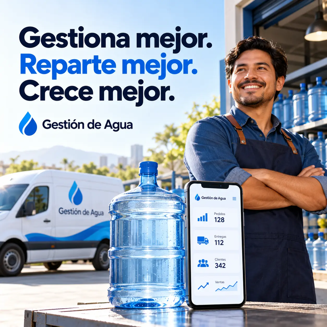 Gestiona mejor. Reparte mejor. Crece mejor.